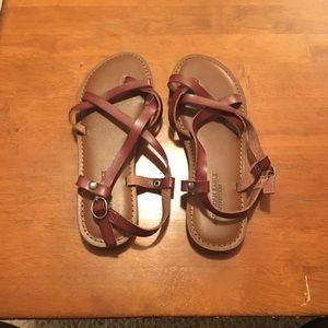 Never Worn Strappy Sandals